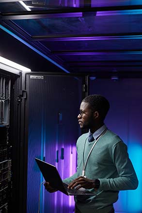 uptick systems server room